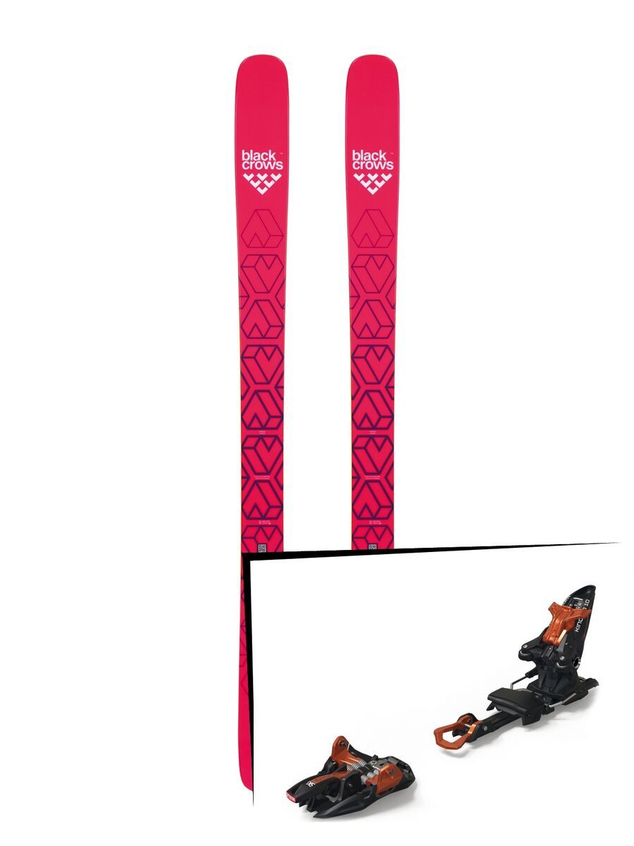 Set: Black Crows Camox Birdie 2019 + Marker Kingpin 10 black/copper - Bild 1