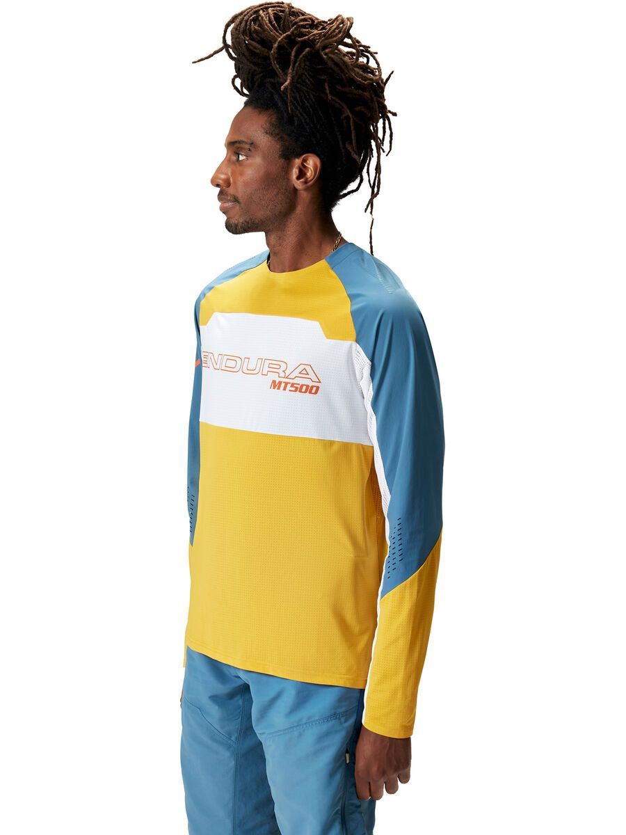 Endura MT500 Burner Lite Trikot (Langarm), senf - Bild 4