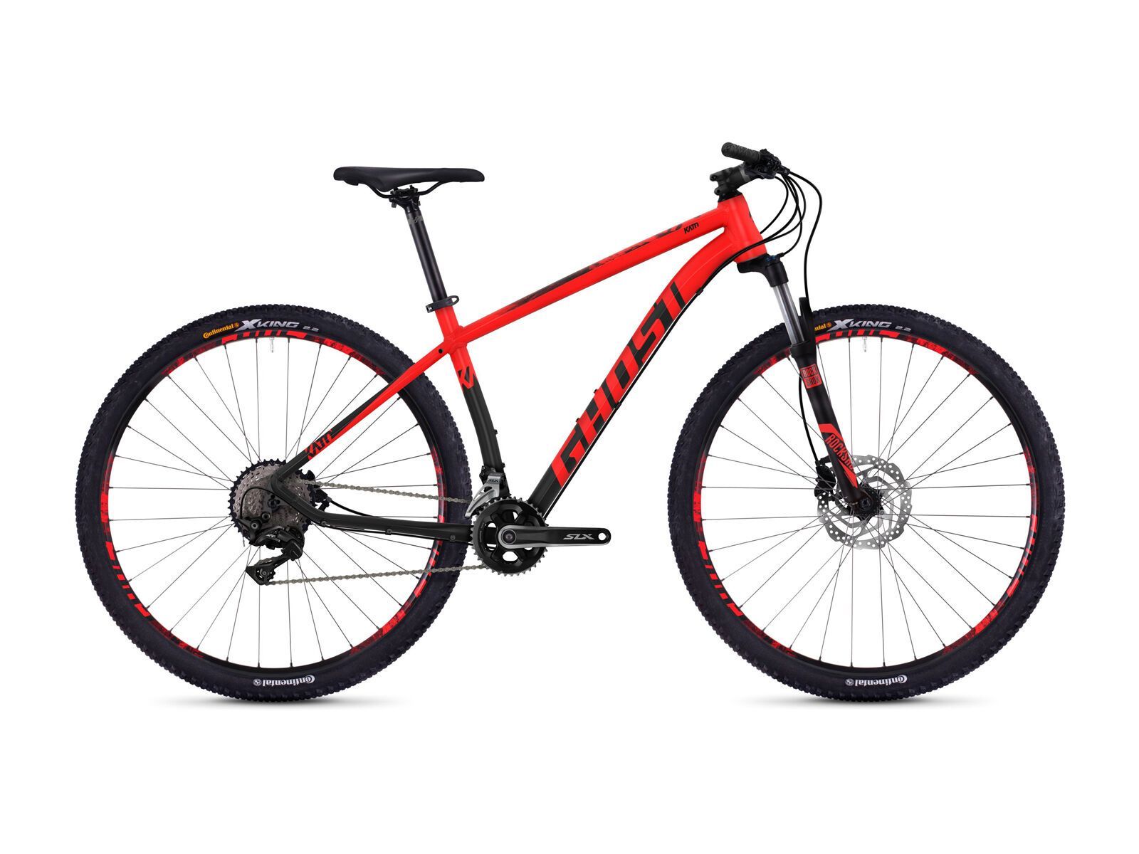 Ghost Kato 7.9 AL, neon red/night black - Bild 1