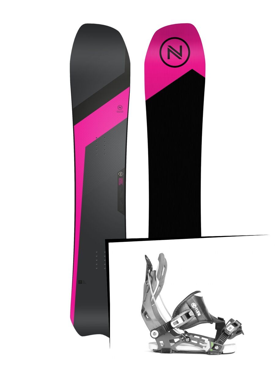 Set: Nidecker Tracer Goofy 2019 + Flow NX2 (2226524S) - Bild 1