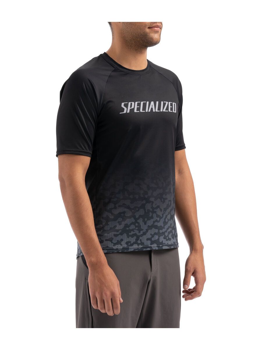 Specialized Enduro Air Shortsleeve Jersey, black/charcoal terrain - Bild 5