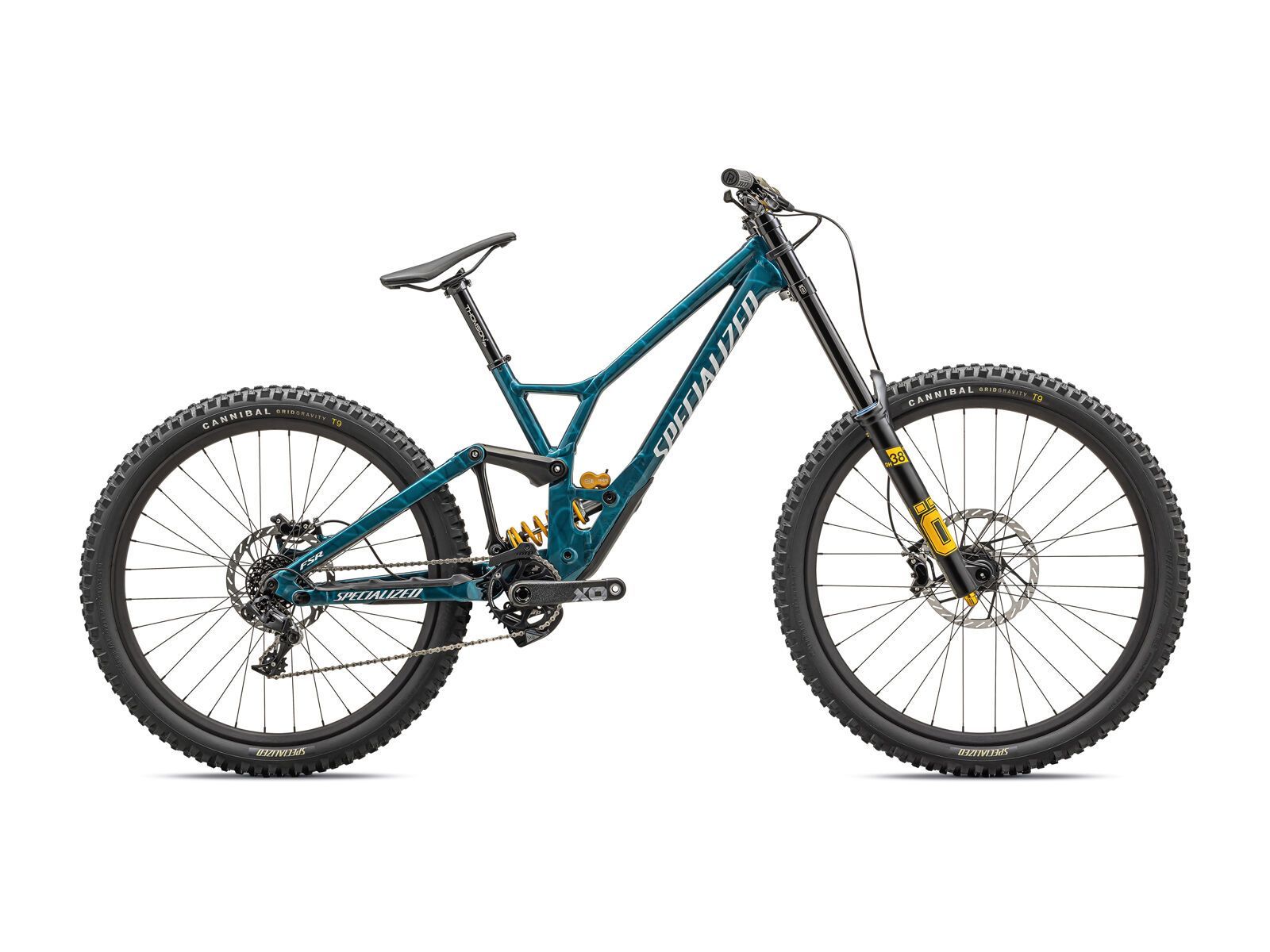 Specialized Demo Race, teal tint carbon/white - Bild 1