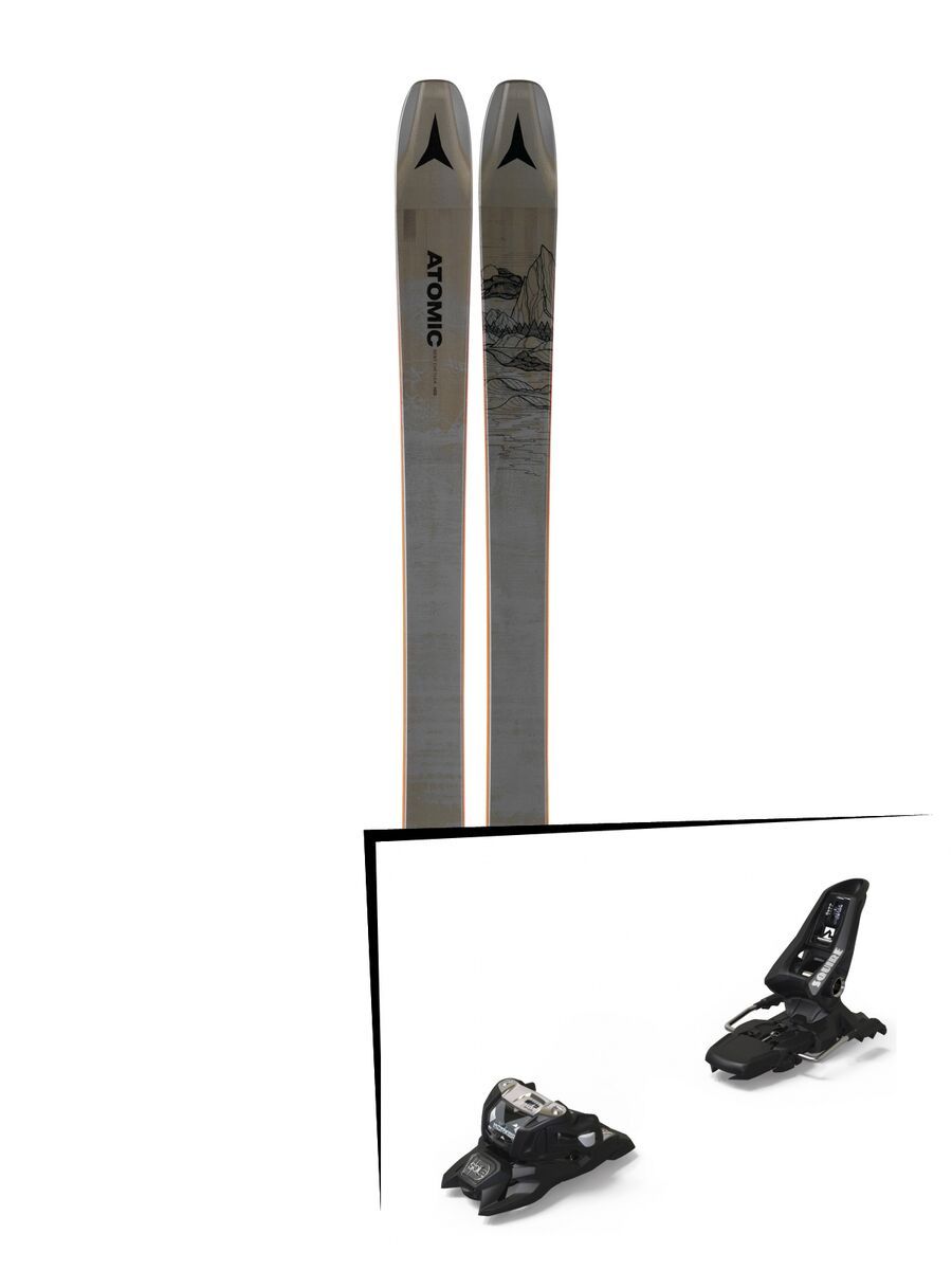 Set: Atomic Bent Chetler 100 2019 + Marker Squire 11 ID black - Bild 1