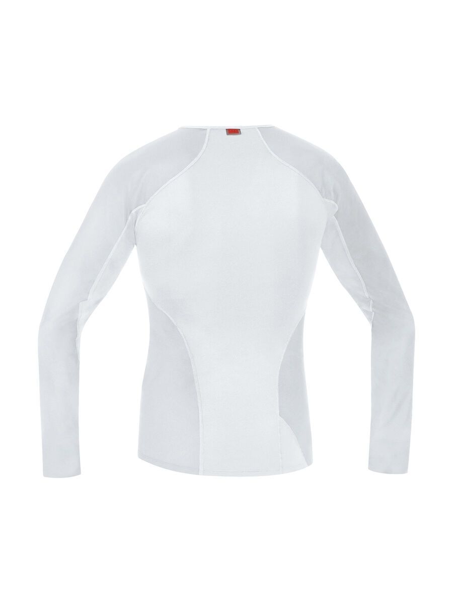 Gore Bike Wear Base Layer Windstopper Thermo Shirt Lang, light grey/white - Bild 2