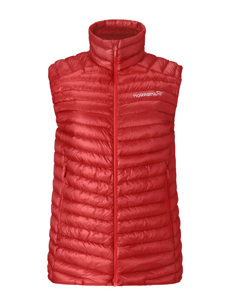 Norrona trollveggen down800 super light Vest W's, baked apple - Bild 1