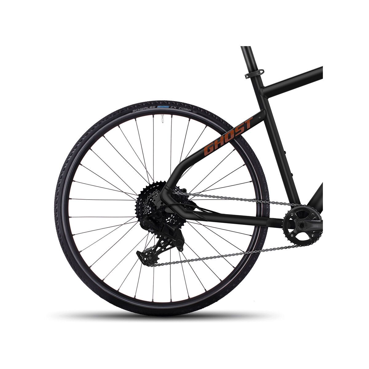 Ghost Square Cross 5, night black/monarch orange/urban grey - Bild 4