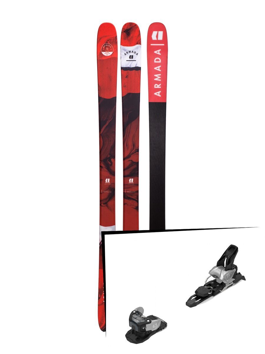 Set: Armada Tracer 88 2019 + Salomon Warden MNC 11 silver/black - Bild 1