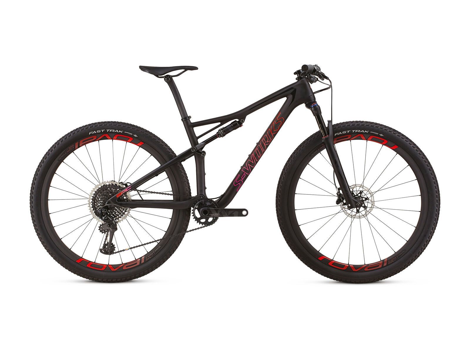 Specialized Women's S-Works Epic, satin gloss black tint/rocket red/acid purple fade - Bild 1