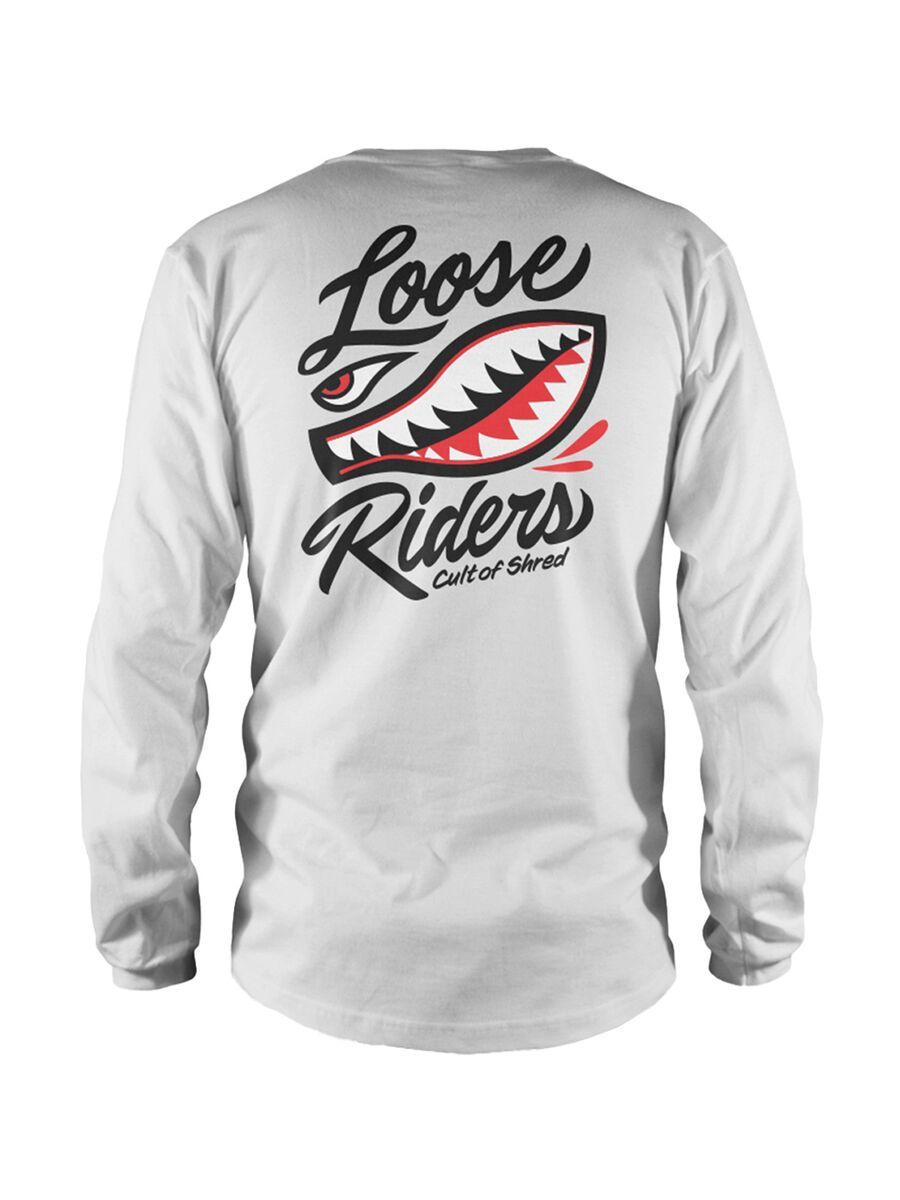 Loose Riders Airshark Longsleeve Jersey, white - Bild 2