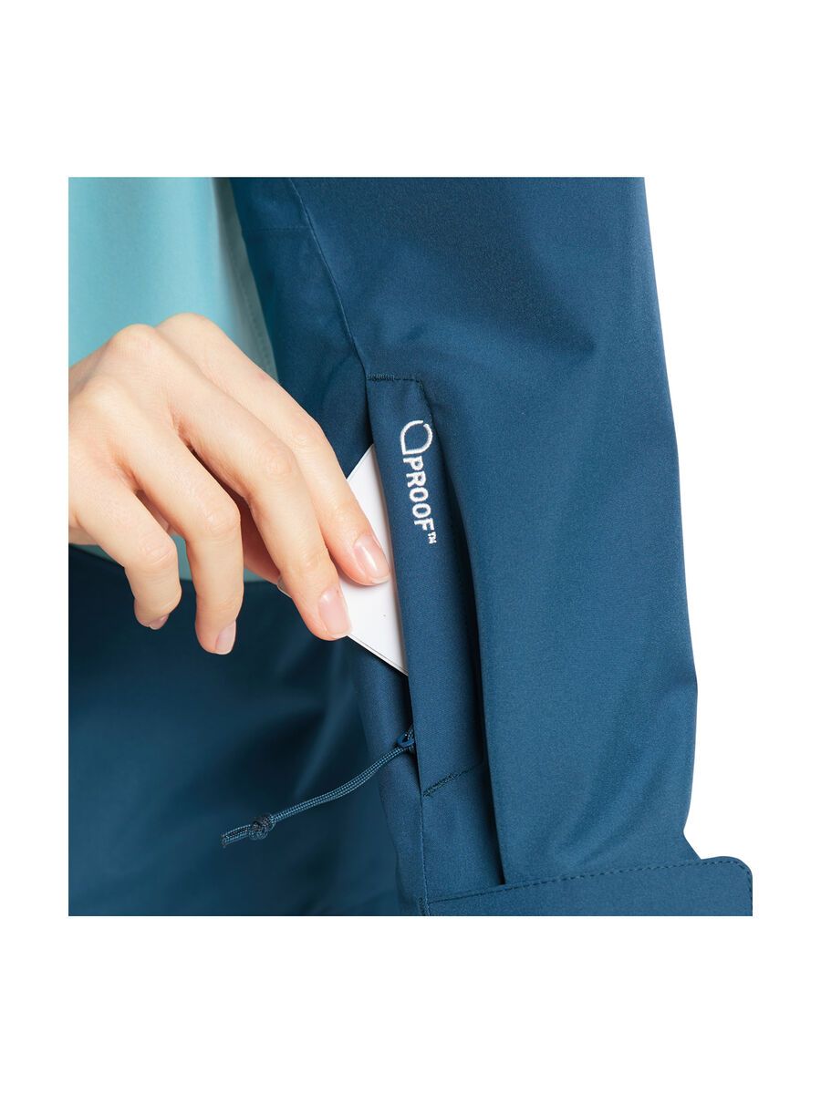 Haglöfs Lumi Jacket Women, dark ocean/frost blue - Bild 12