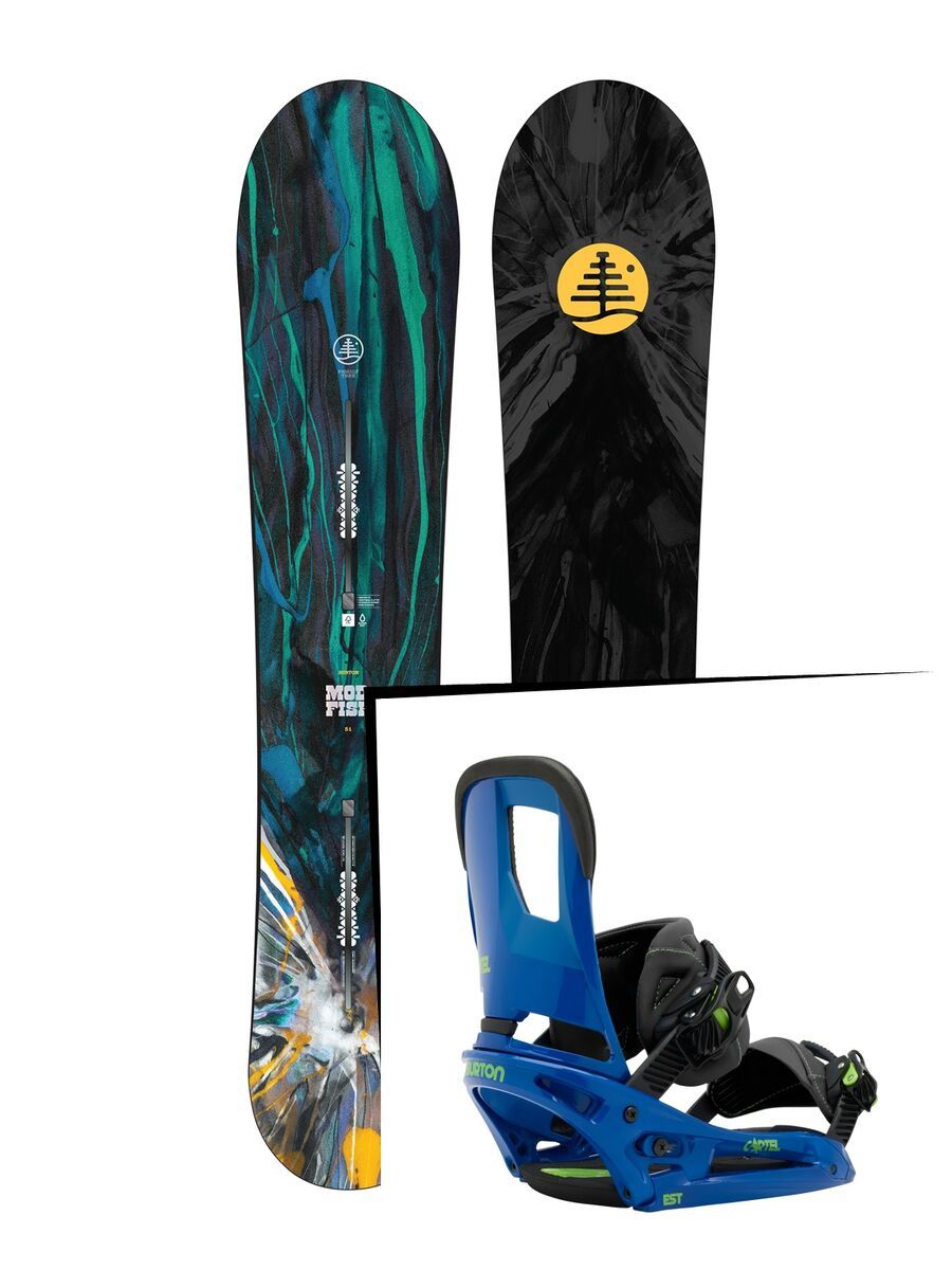 Burton Set: Mod Fish 2016 + Burton Cartel EST - Bild 1
