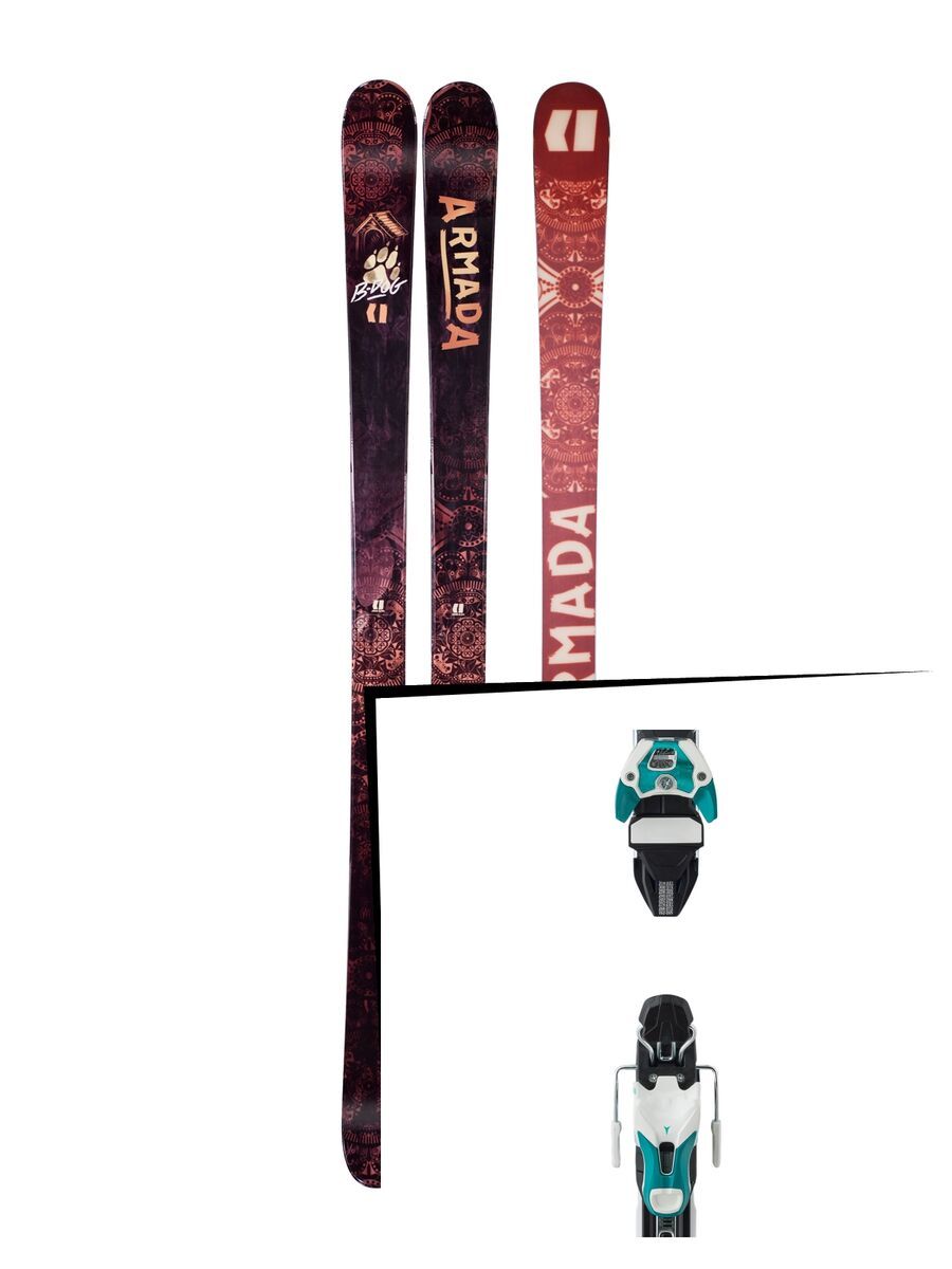 Set: Armada BDog 2018 + Atomic Warden 11 DT white/mint - Bild 1