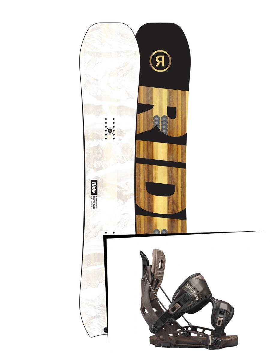 Set: Ride Alter Ego 2017 + Flow NX2-Redwood (1718321S) - Bild 1