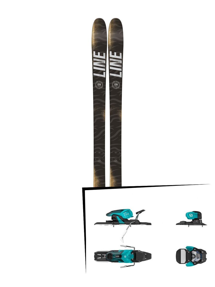 Set: Line Tigersnake 2017 + Salomon Warden 11 (1706225) - Bild 1