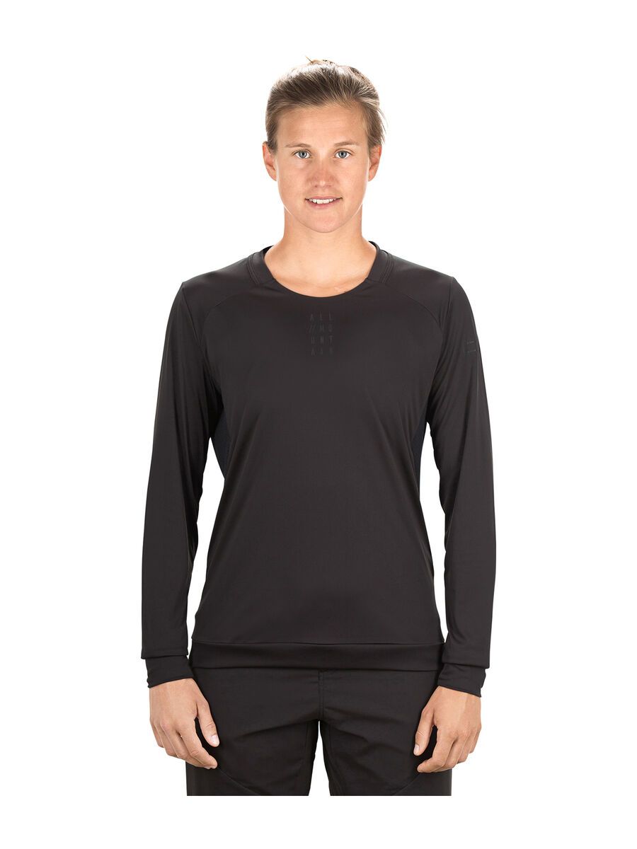 Cube WS AM Rundhalstrikot langarm, black - Bild 3