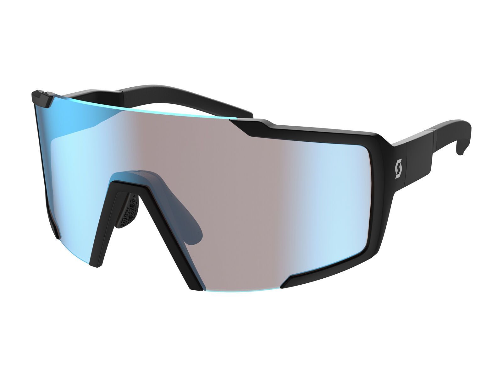 Scott Shield, Blue Chrome Enhancer / black matt - Bild 1