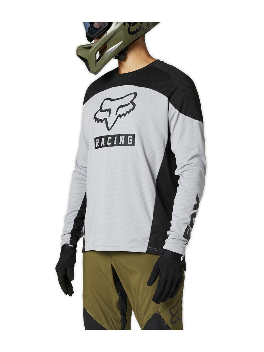 Fox Defend LS Jersey, steel grey - Bild 4