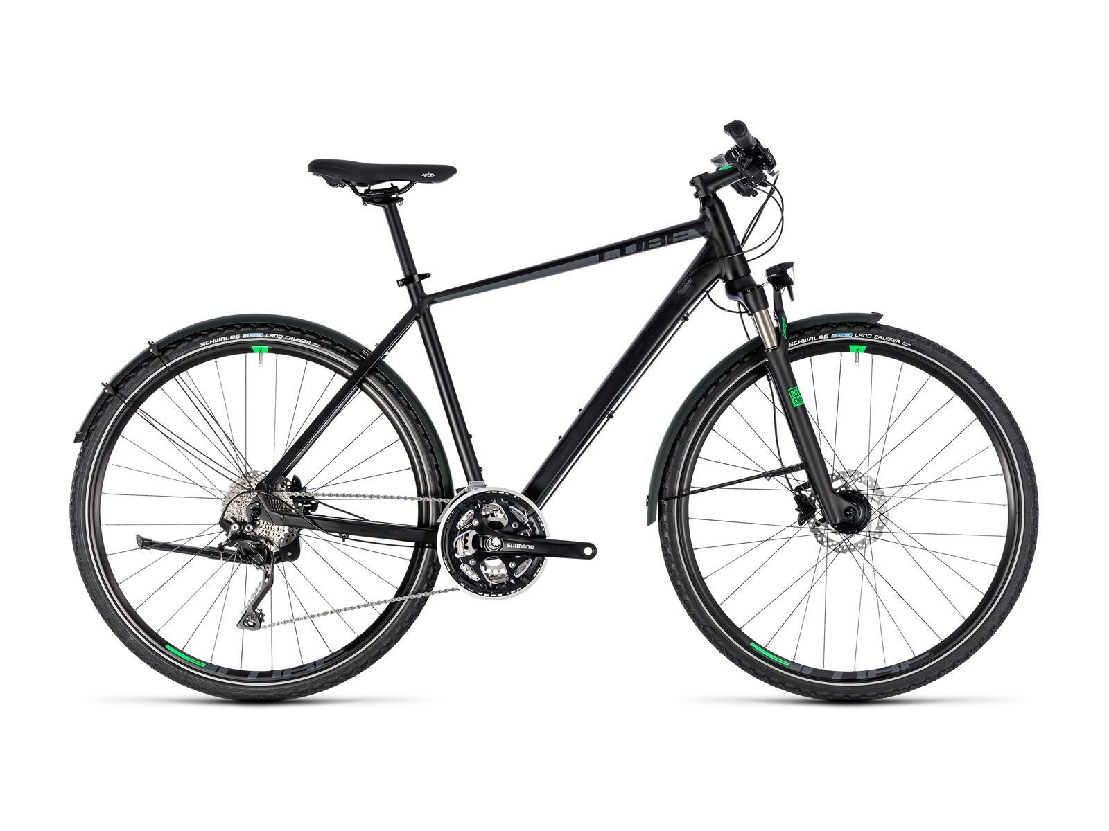 Cube Cross Allroad, black´n´green - Bild 1
