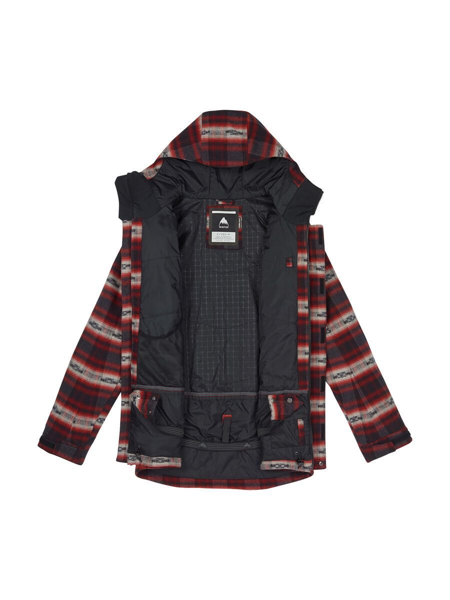 Burton Covert Jacket, fired brick azrek - Bild 3