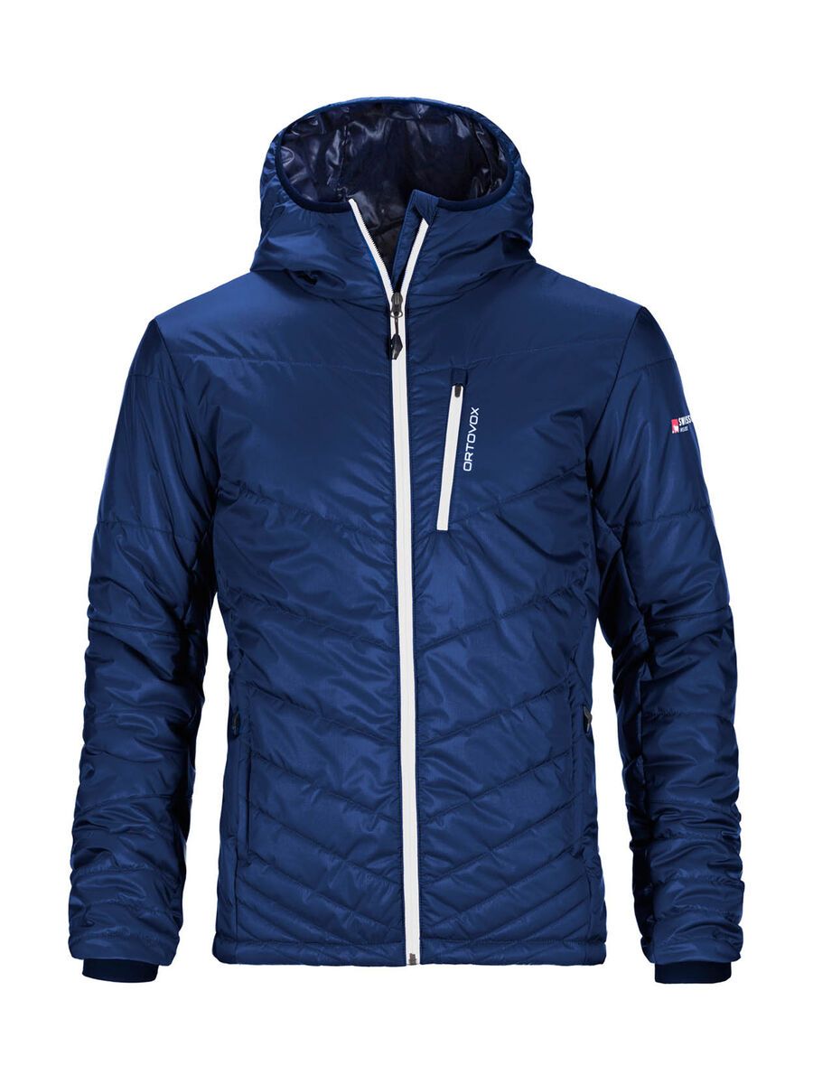 Ortovox Swisswool Jacket Piz Bianco, blue navy - Bild 1