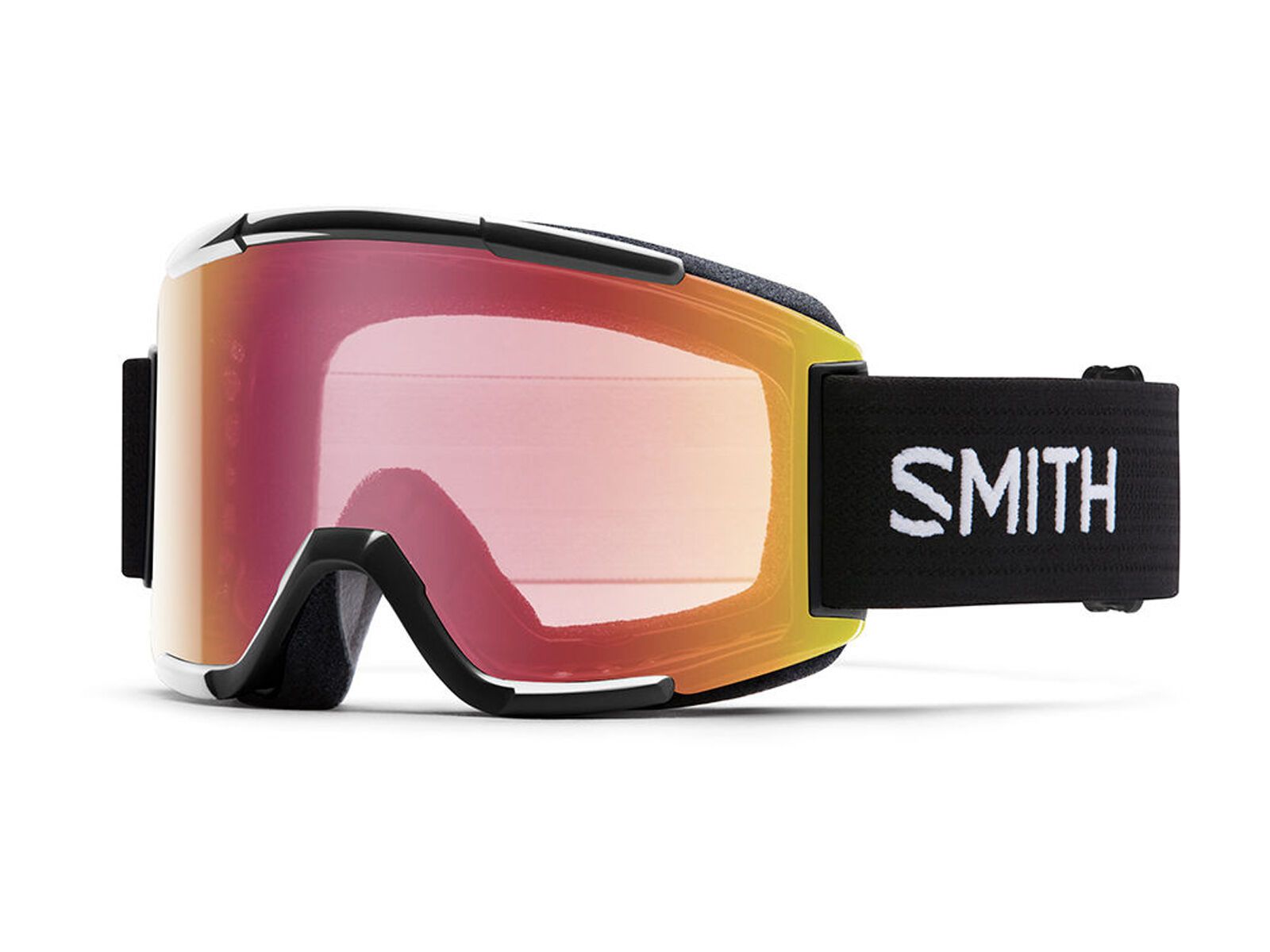 Smith Squad + Spare Lens, black/red sensor mirror/rc36 - Bild 1