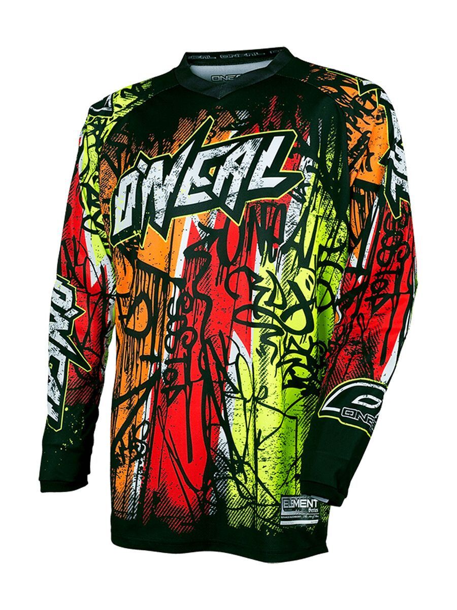 ONeal Element Jersey Vandal, black/neon - Bild 1