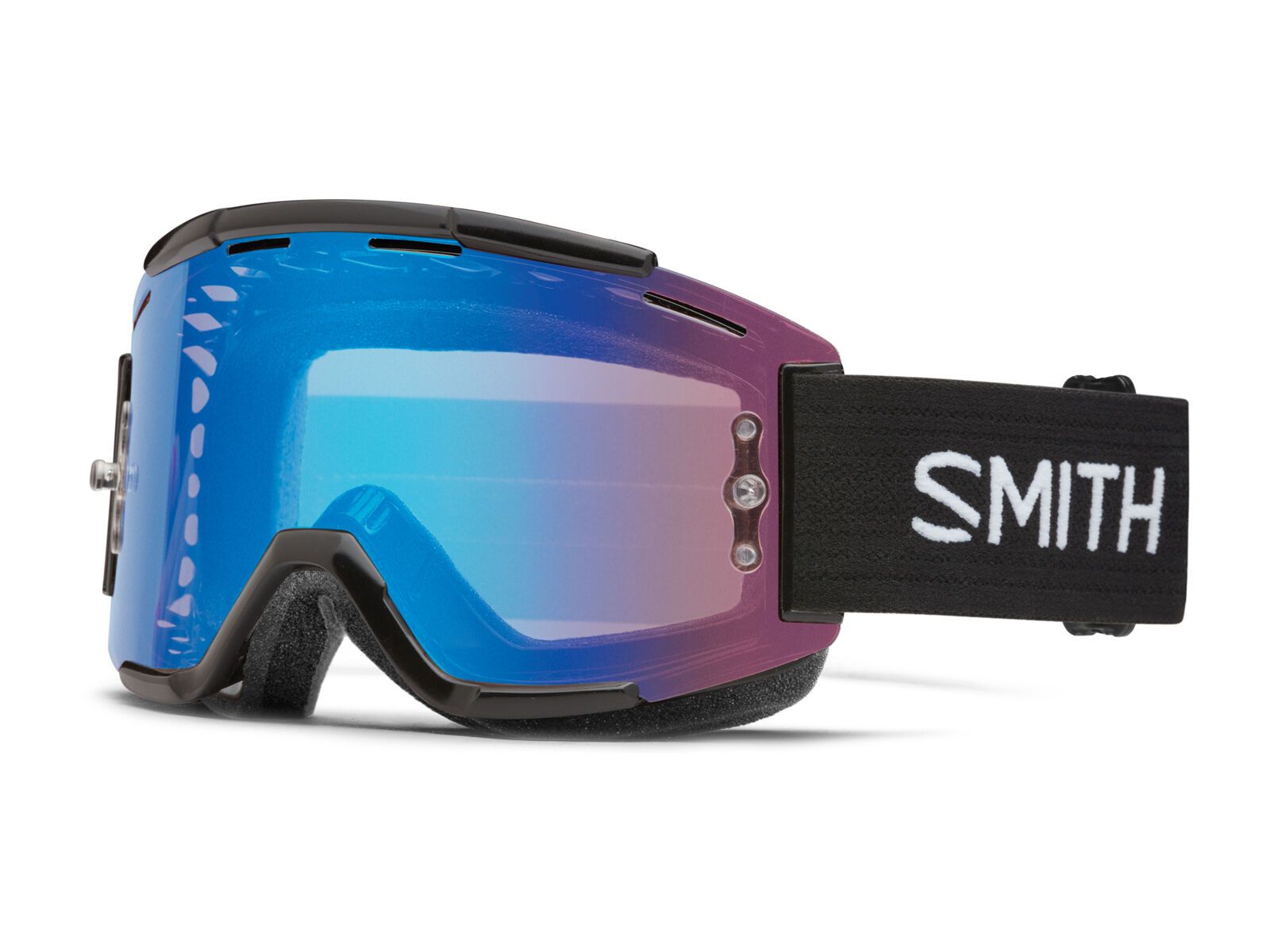 Smith Squad MTB inkl. Wechselscheibe, black/Lens: contrast rose flash - Bild 1