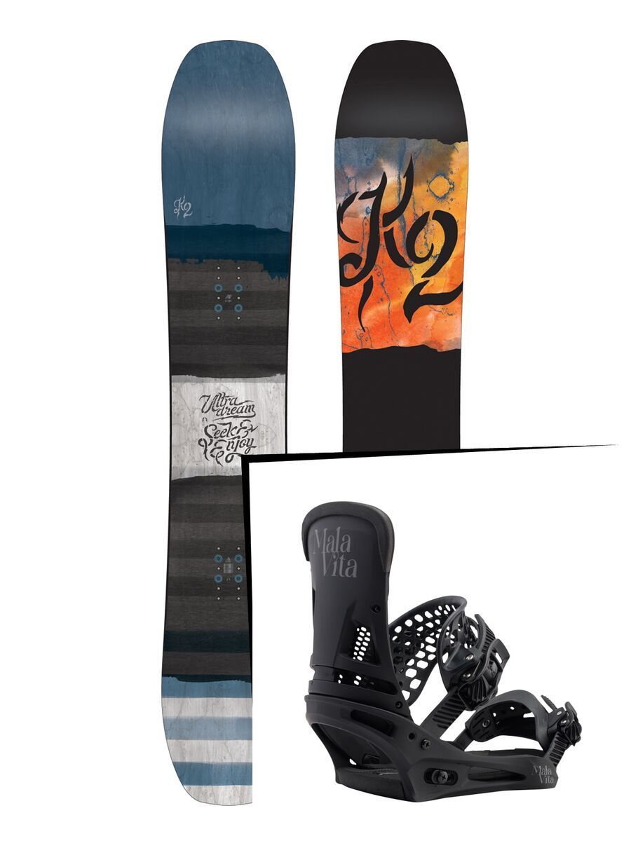 Set: K2 Ultra Dream 2017 + Burton Malavita (1712843S) - Bild 1