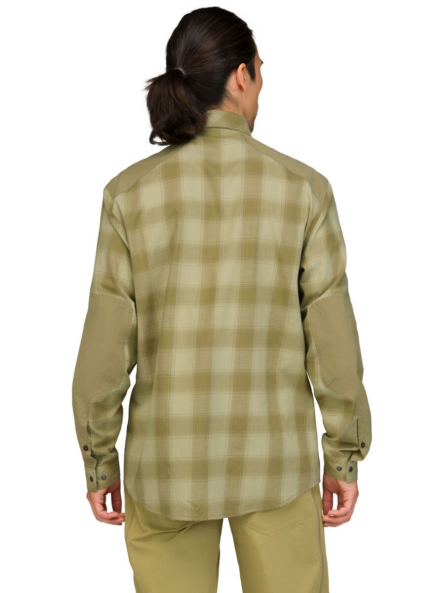Norrona femund flannel Shirt M's, sage green - Bild 4