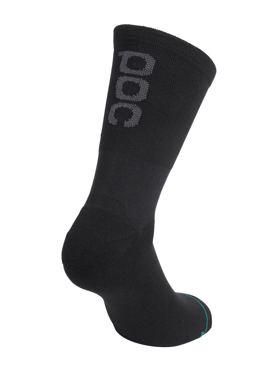 POC Resistance Mid Sock, uranium black - Bild 2