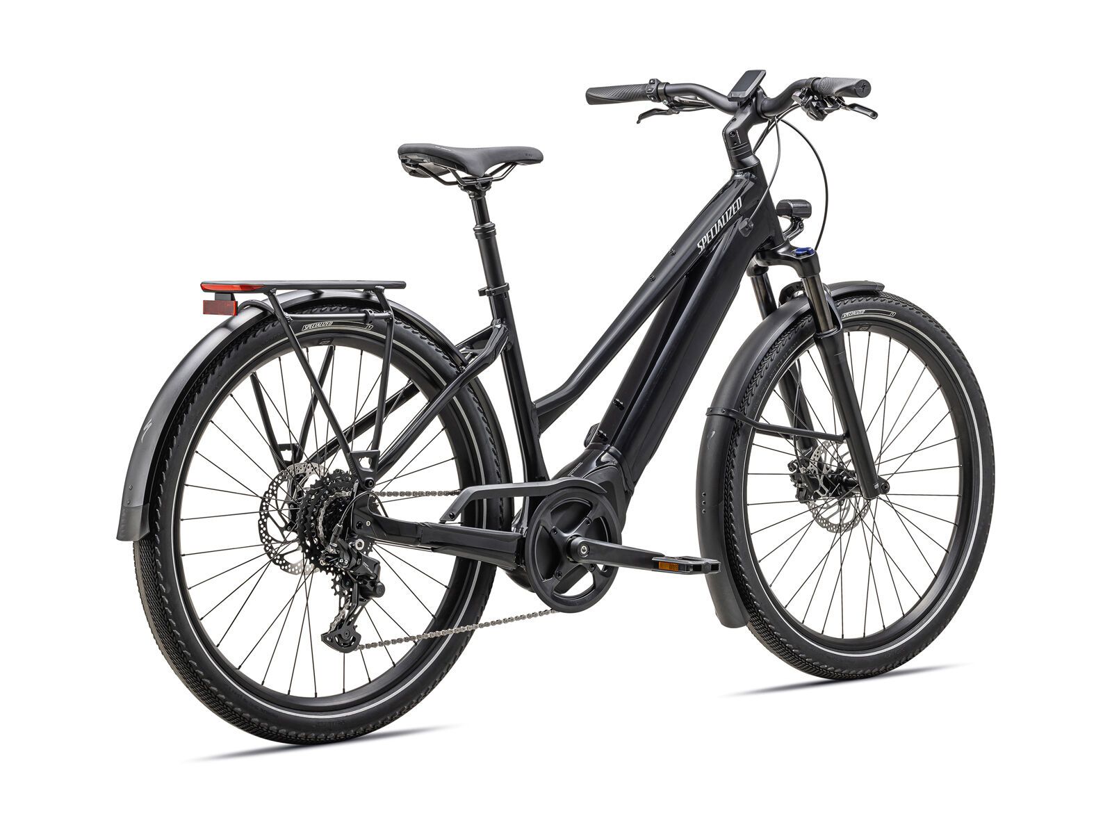 Specialized Turbo Vado 4.0 Step Through, gloss castblack/satin silver reflective - Bild 3