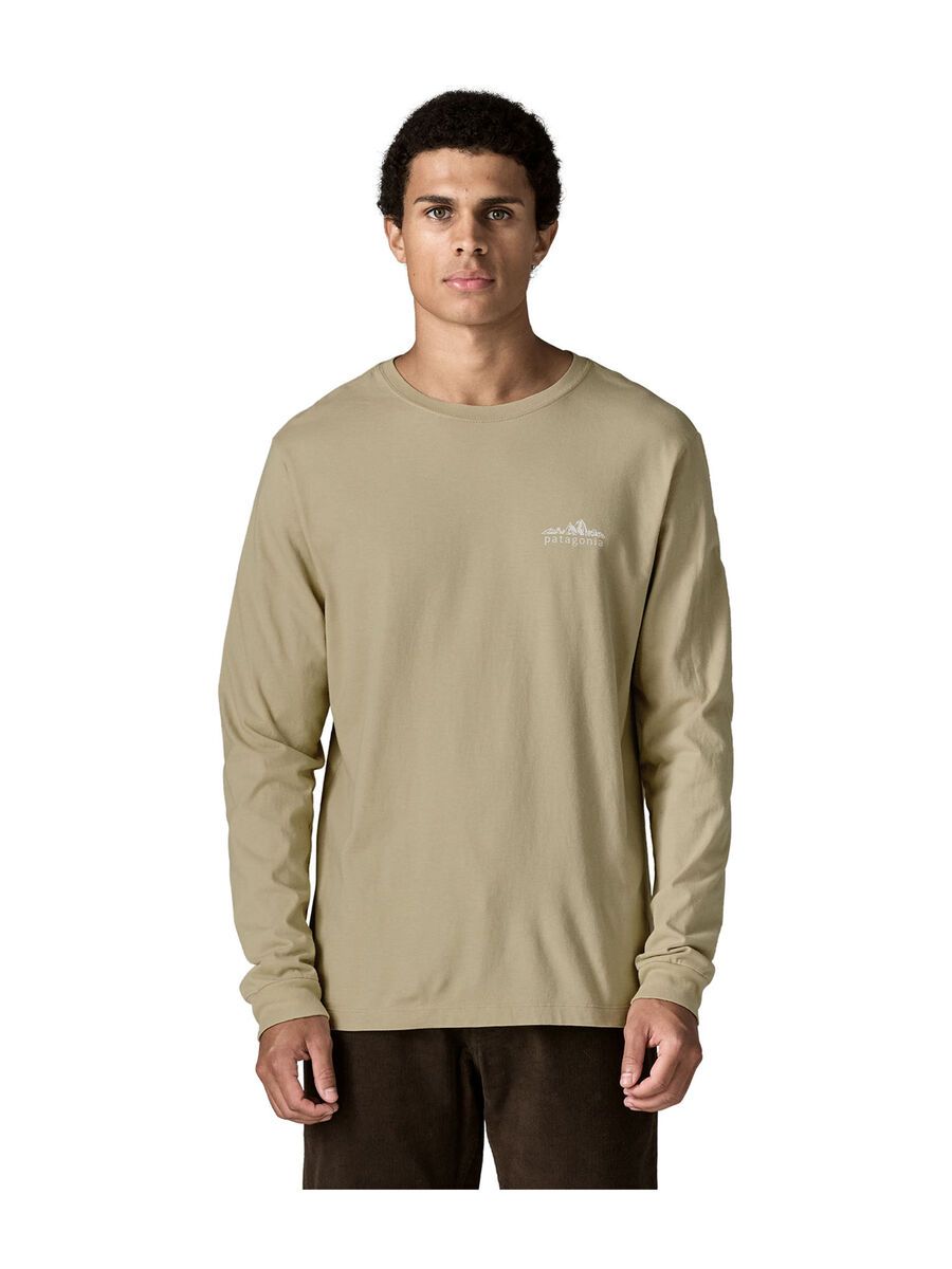 Patagonia Men's Long-Sleeved Fitz Roy Foothills T-Shirt, weathered stone - Bild 3