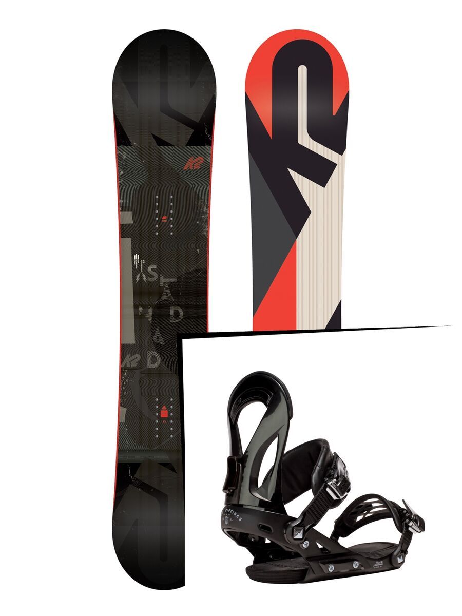 Set: K2 Standard Wide 2018 + Ride EX black - Bild 1