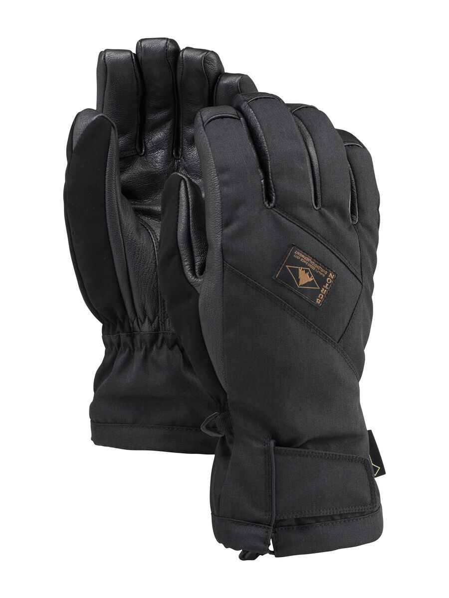 Burton Gore-Tex Leather Glove, True Black - Bild 1