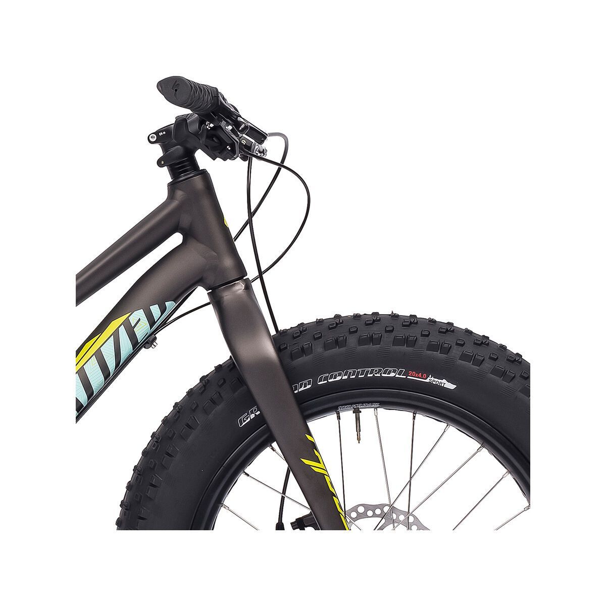 Specialized Fatboy 20, satin warm charcoal/teal/hyper - Bild 5