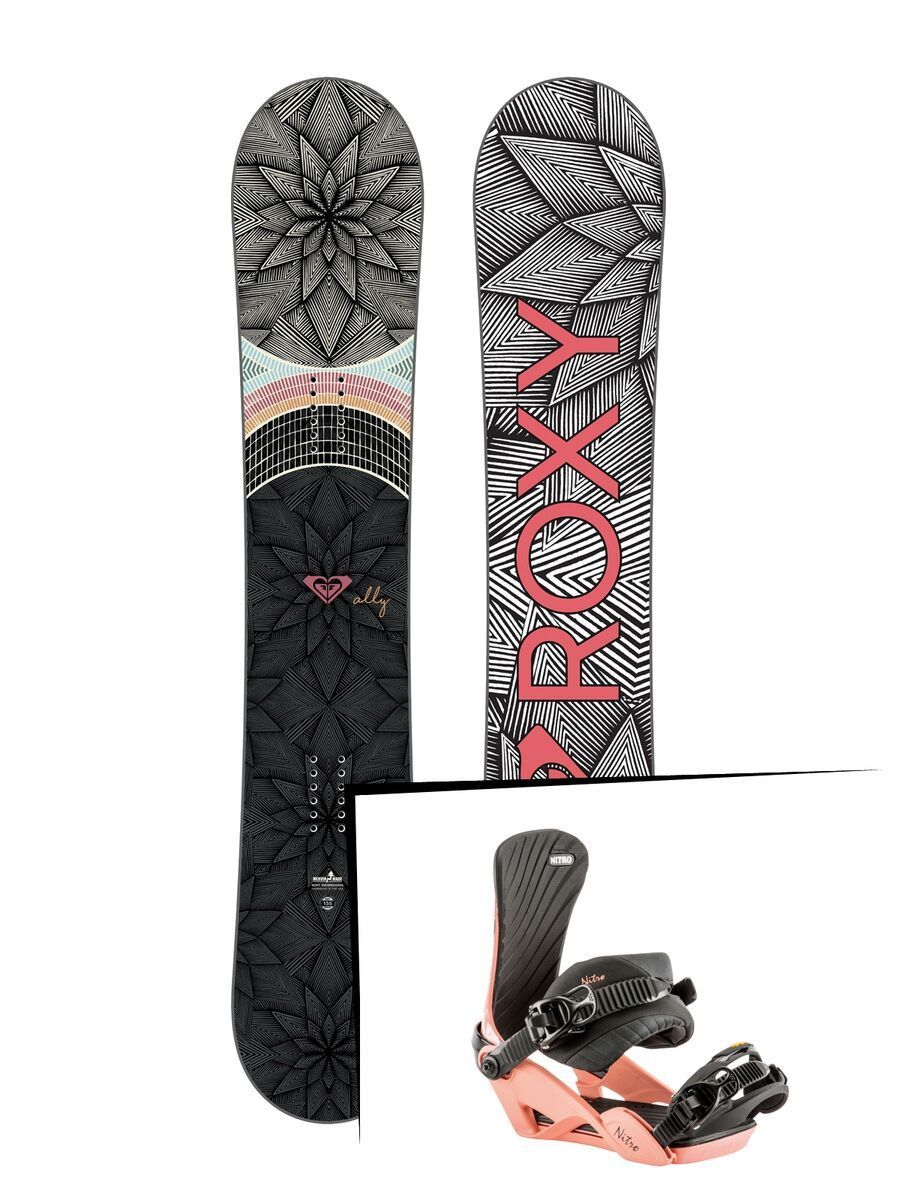Set: Roxy Ally 2019 + Nitro Ivy flamingo - Bild 1