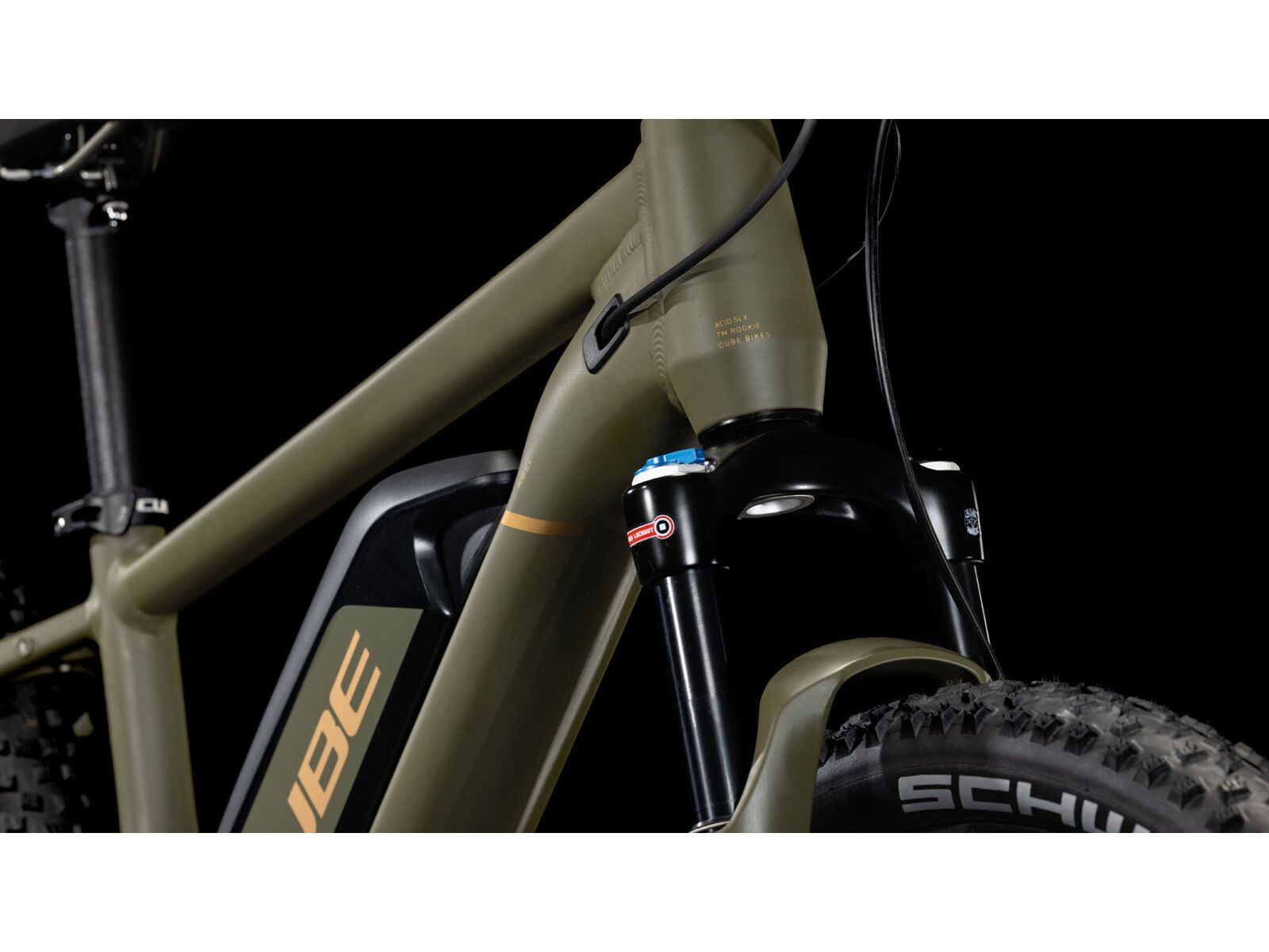 Cube Acid 240 Hybrid Rookie SLX 500, dustyolive´n´gold - Bild 6