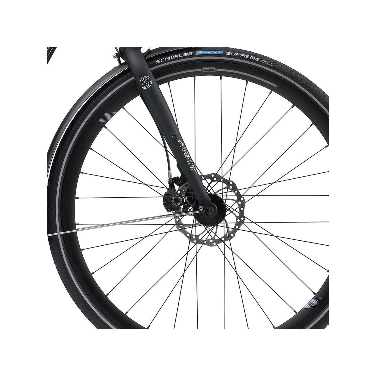 Cannondale E-Series 1 Headshok Men 300Wh. New HMI, jet black matte - Bild 2