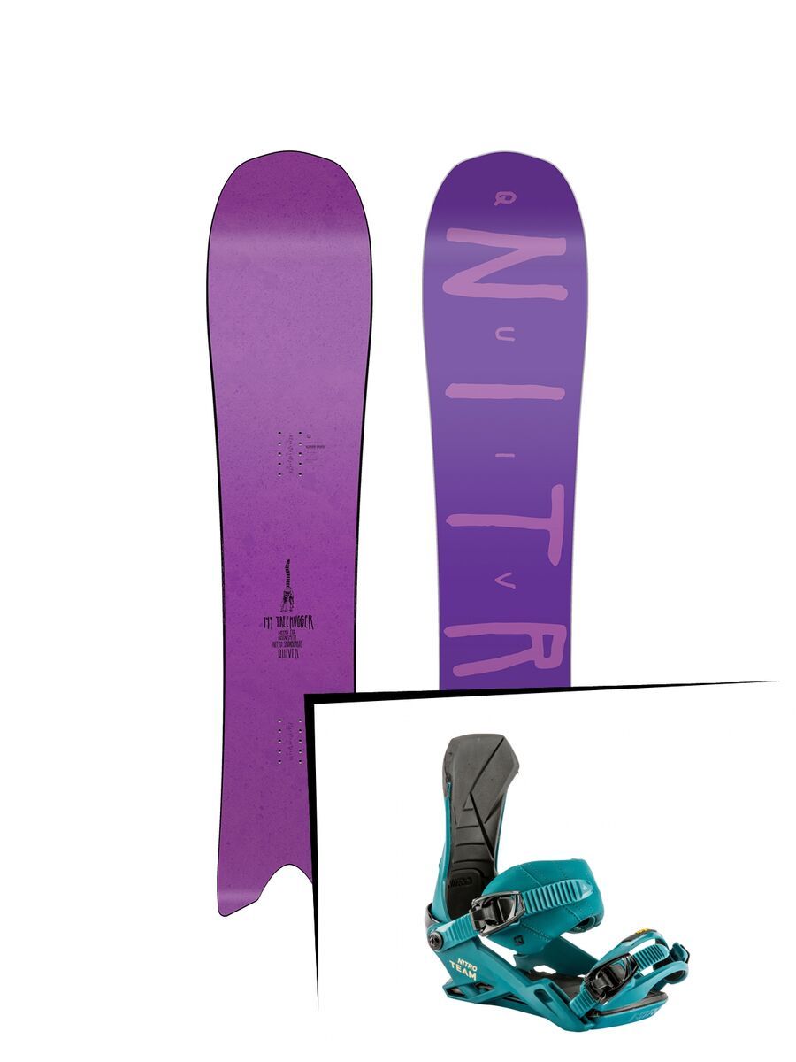 Set: Nitro Quiver Treehugger 2019 + Nitro Team deep sea - Bild 1