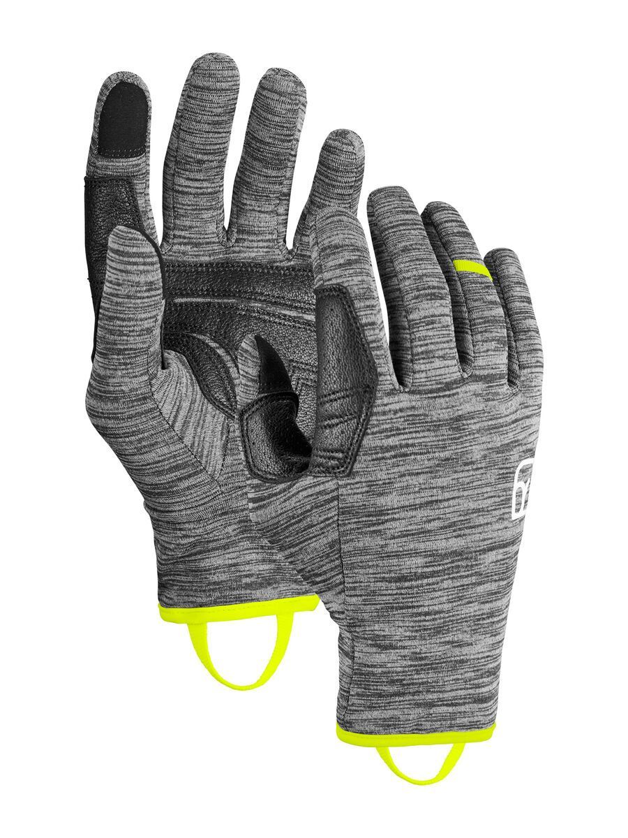 Ortovox Fleece Light Glove M, black steel blend - Bild 1