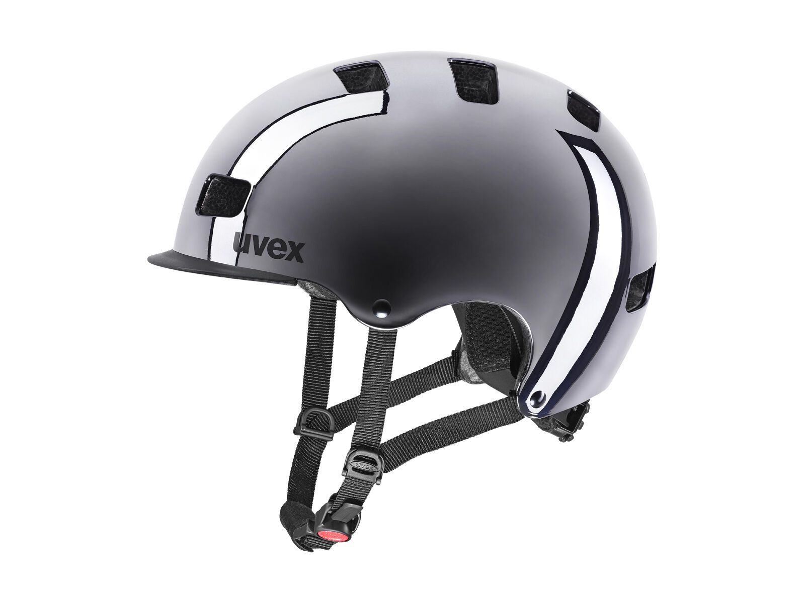 uvex hlmt 5 bike pro, gunmetal chrome - Bild 1