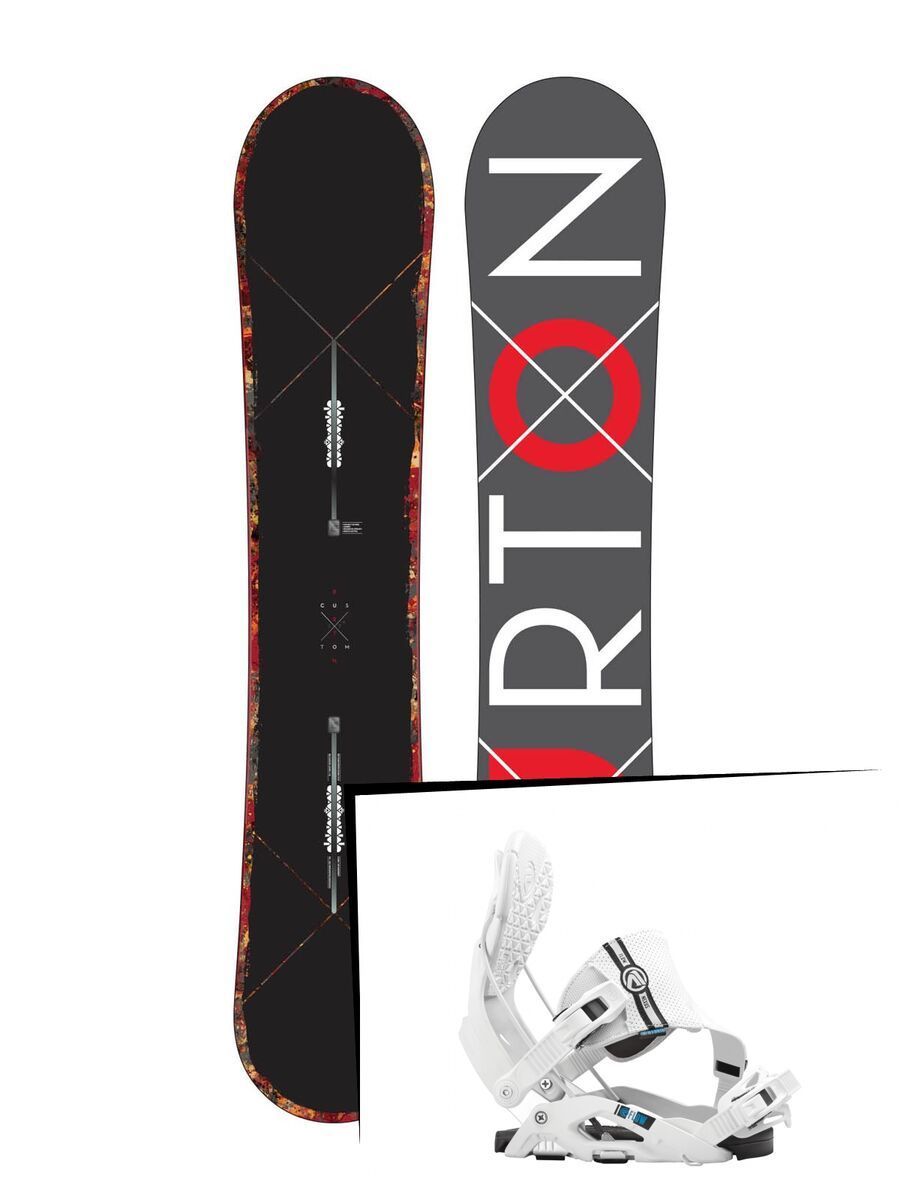 Set: Burton Custom X 2015 + Flow Nexus Hybrid (1513172S) - Bild 1