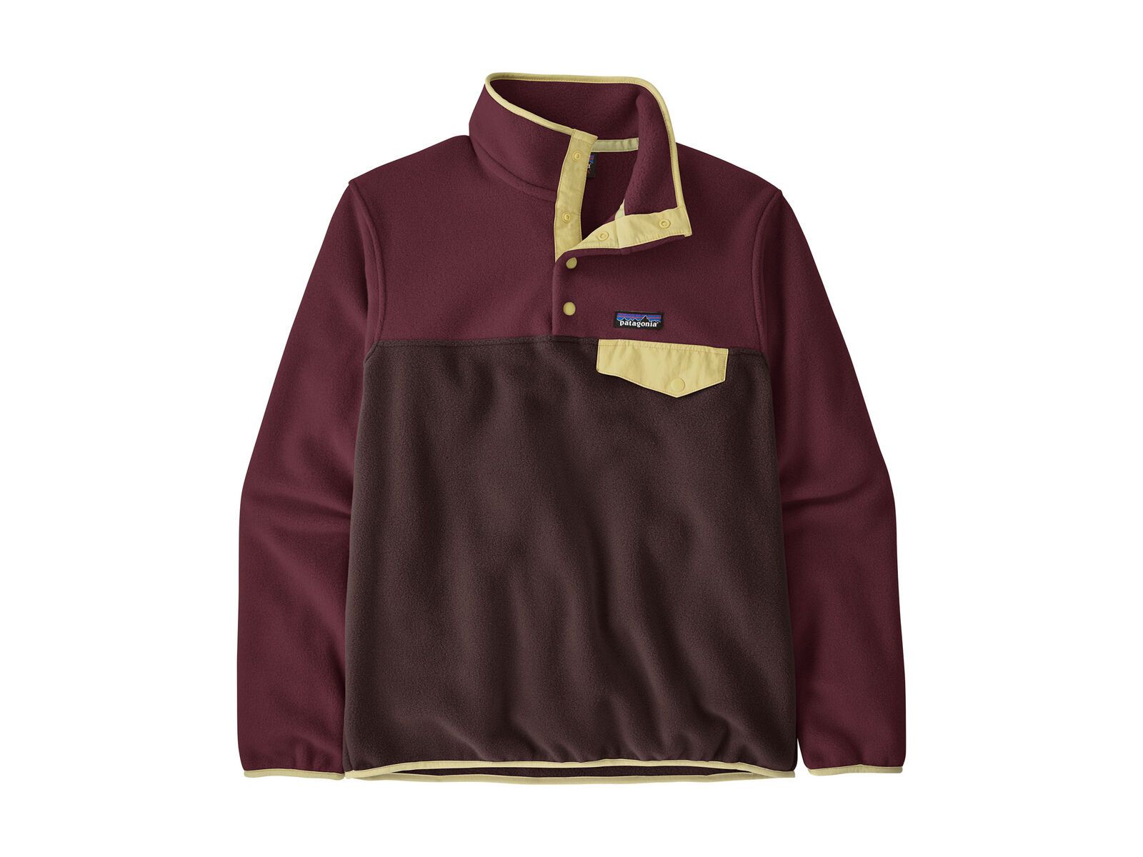 Patagonia Women's Lightweight Synchilla Snap-T Pullover, den brown - Bild 1