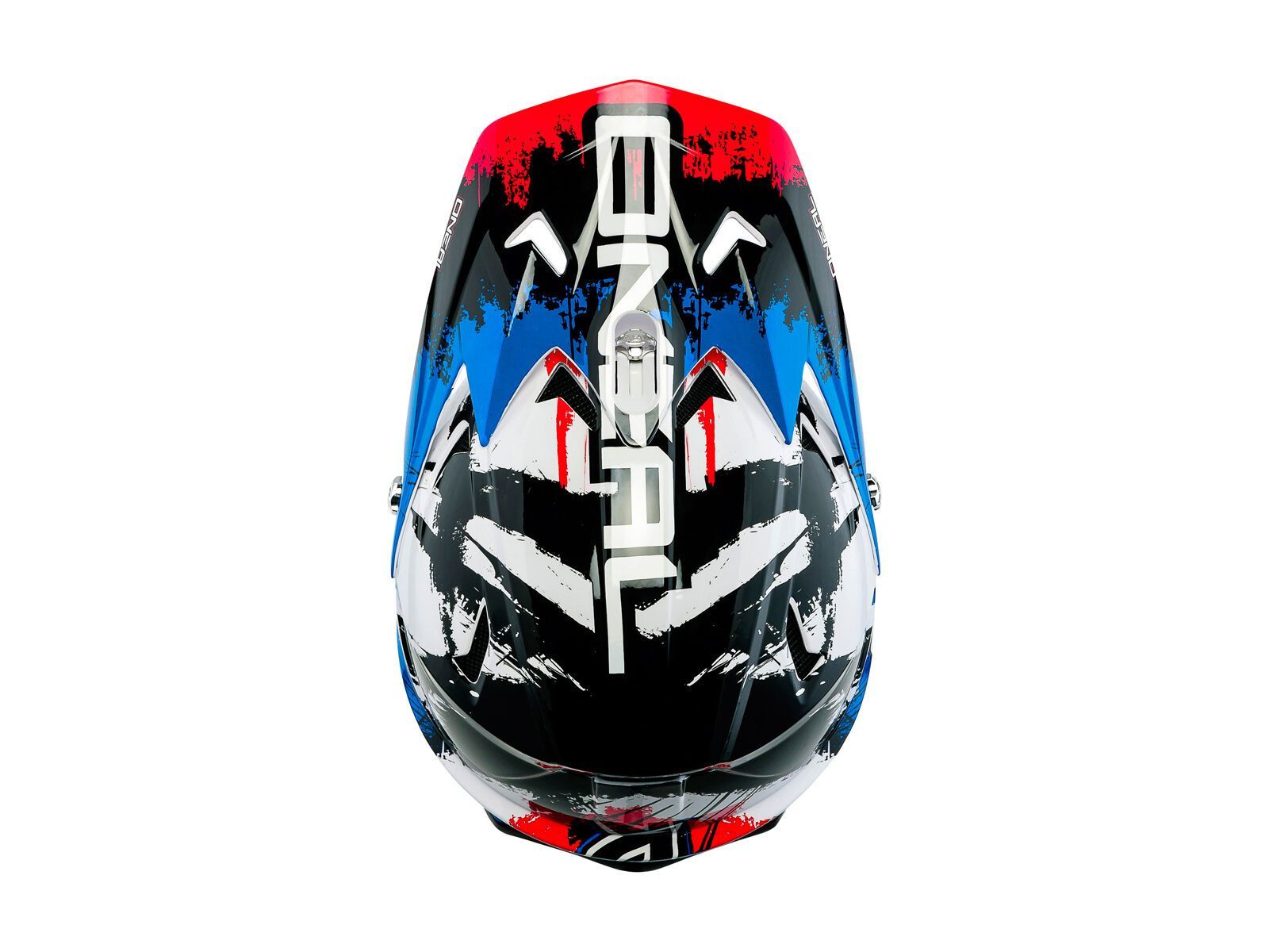 ONeal Backflip Fidlock DH Helmet RL2 Shocker, black/red/blue - Bild 3