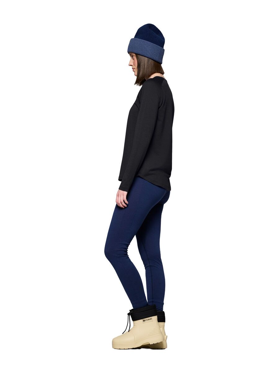 Norrona femund pureUll Long Sleeve W's, caviar black - Bild 5