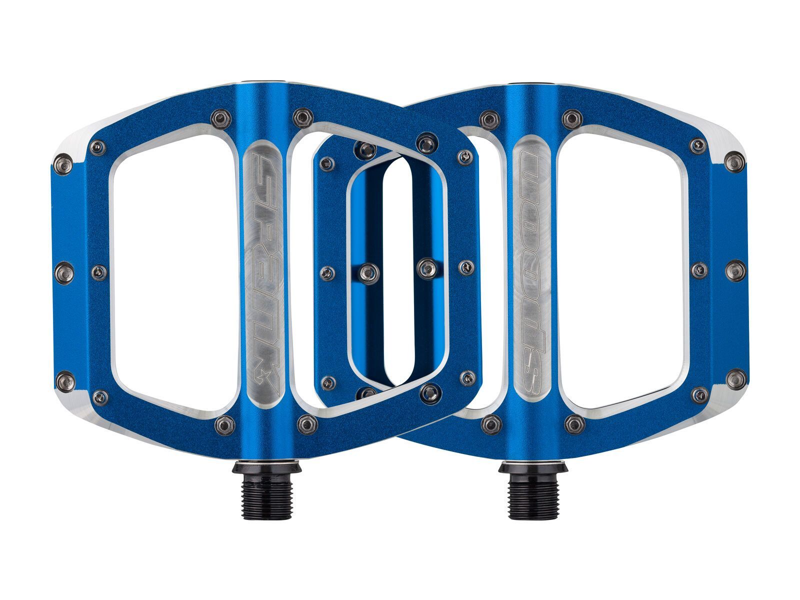 Spank Spoon Pedals, blue - Bild 2