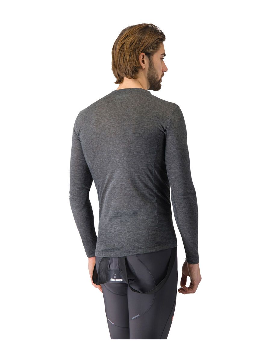 Castelli Medio Base Layer Long Sleeve, melange gray - Bild 2