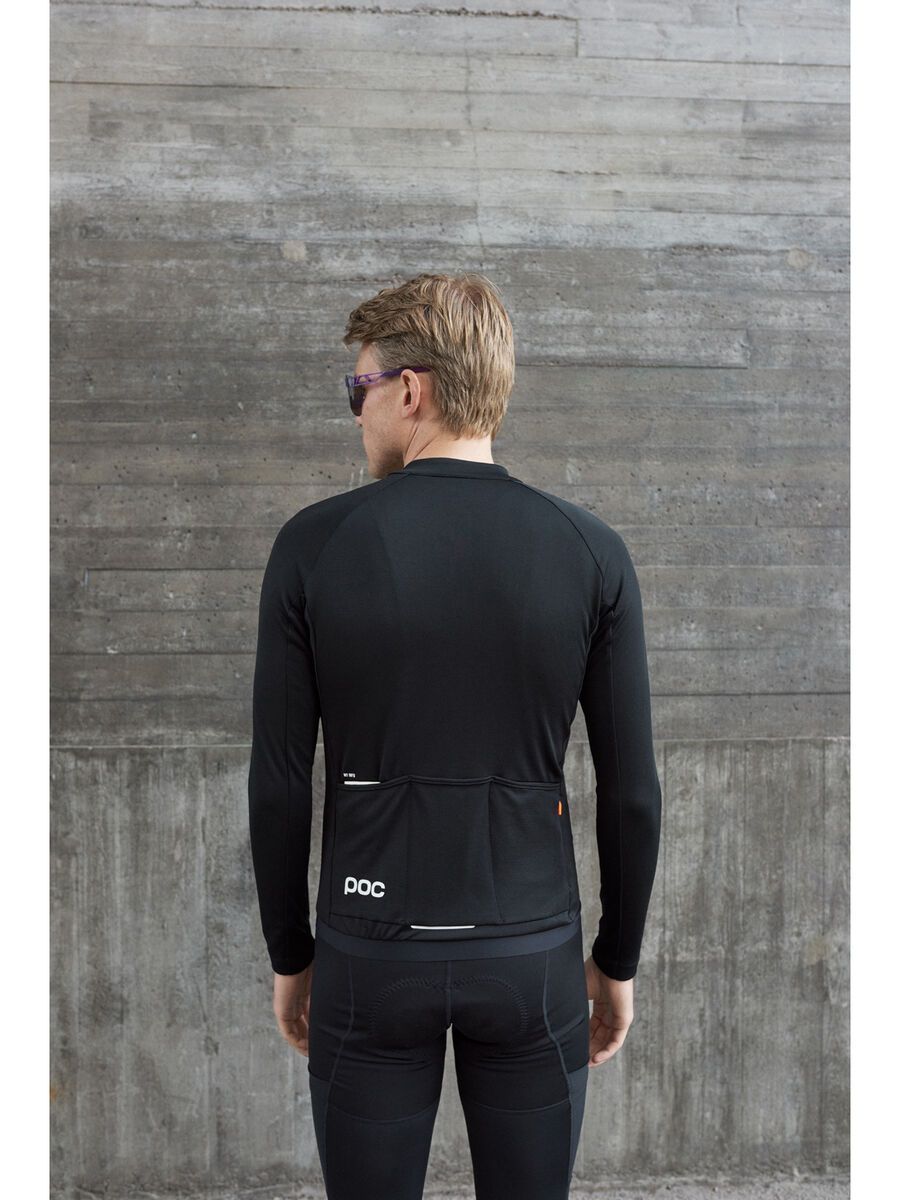 POC M's Thermal Lite LS Jersey, uranium black - Bild 4