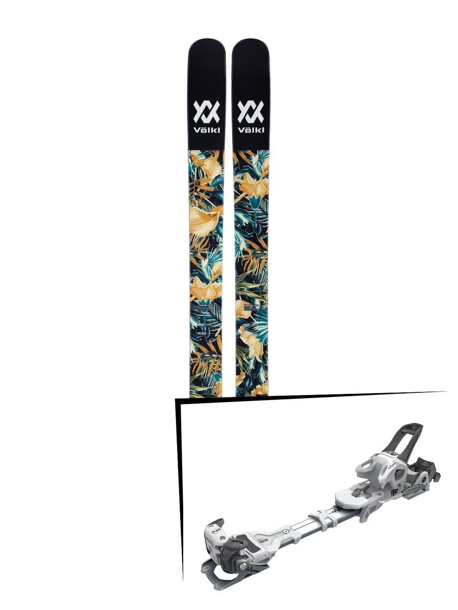 Set: Völkl Bash 116 2018 + Tyrolia Ambition 12 AT solid white black - Bild 1