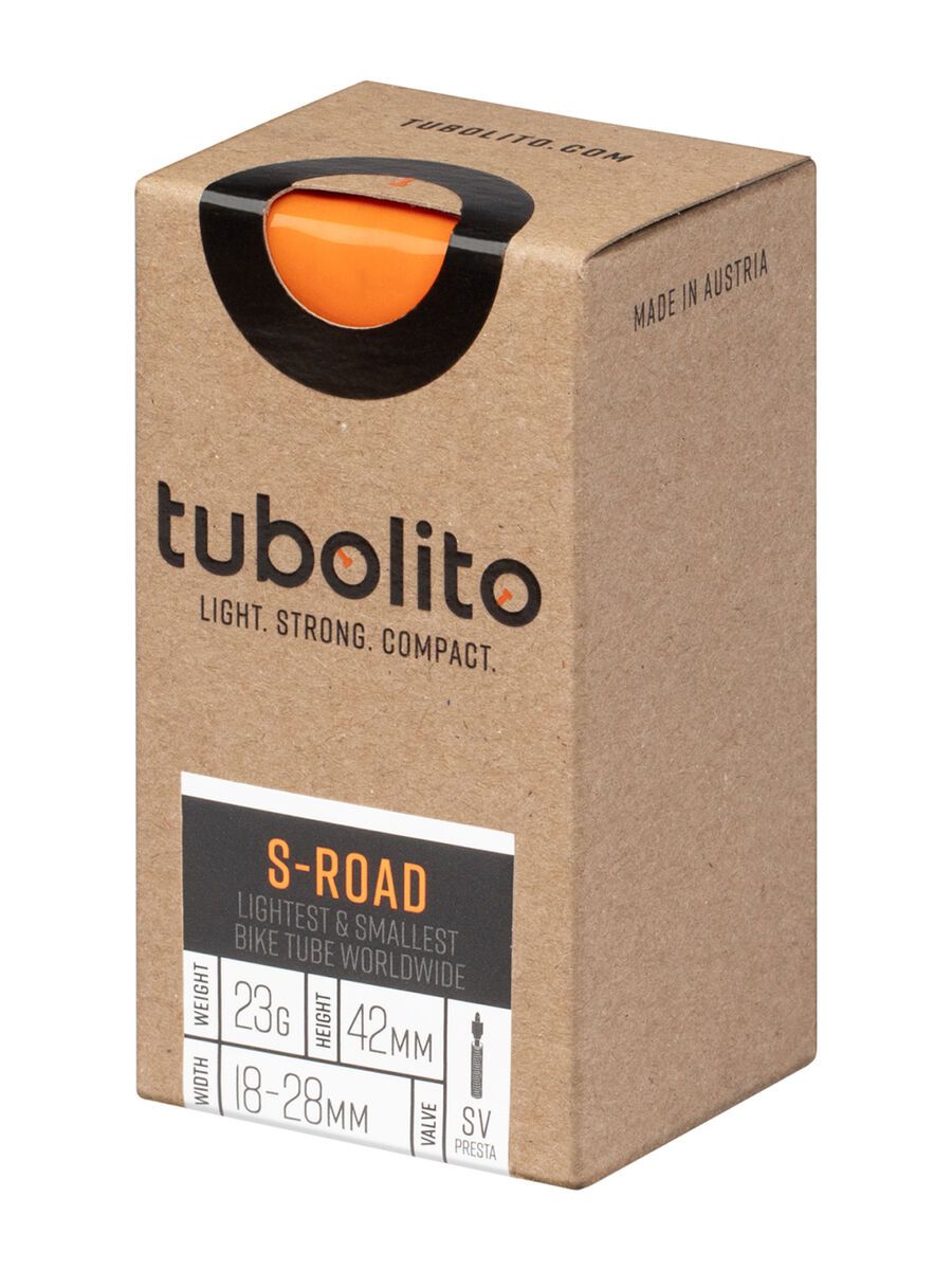 Tubolito S-Tubo Road 42 mm - 700C x 18-28C orange 33000040